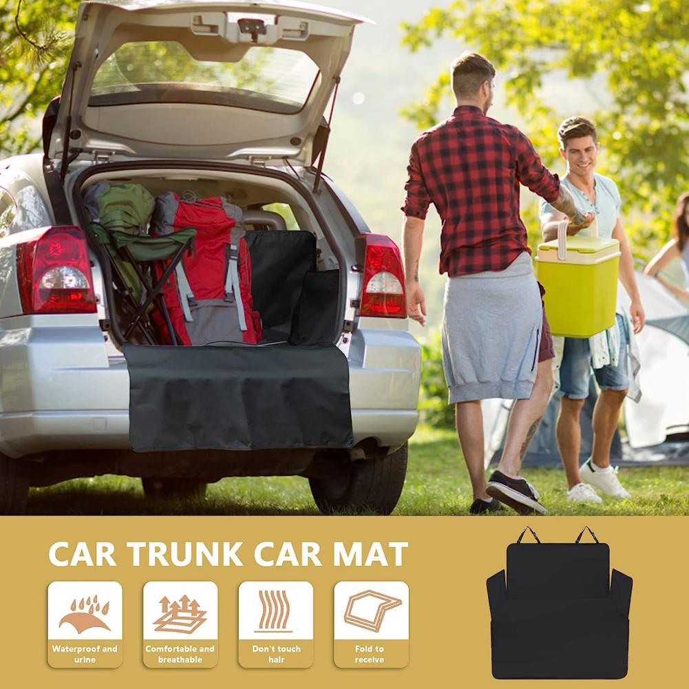 Pet Car Mat Waterproof Oxford Cloth Car Trunk Pet Mat SUV Dog Out Car Mat Trunk Mat Cover Transportin Perro Autostoel Hond