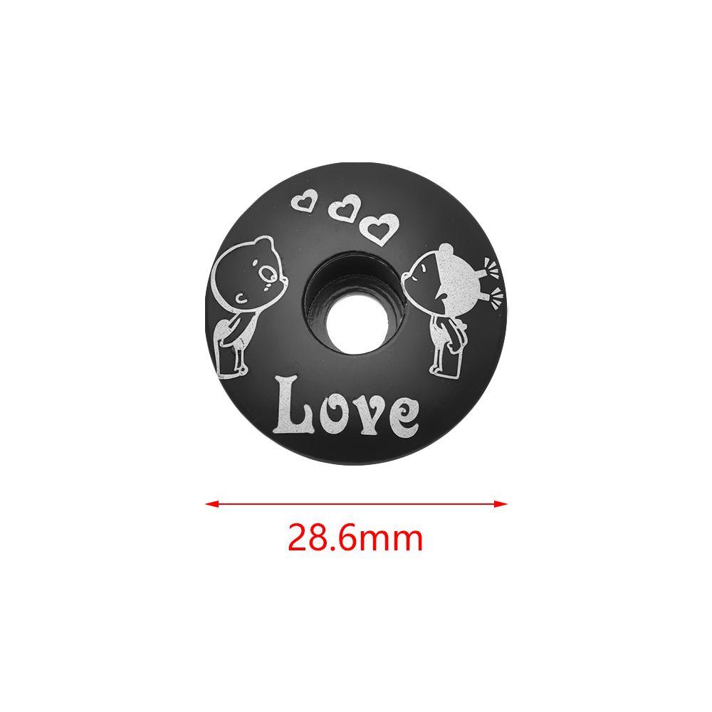 Alloy Fixed Gear Bike Front Lid Bicycle Headset Cover Bowl Covers Ultra-ligh Headsets Parts