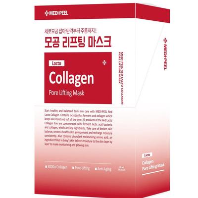 Маска-пленка для подтяжки пор Red Lacto Collagen 10 шт.