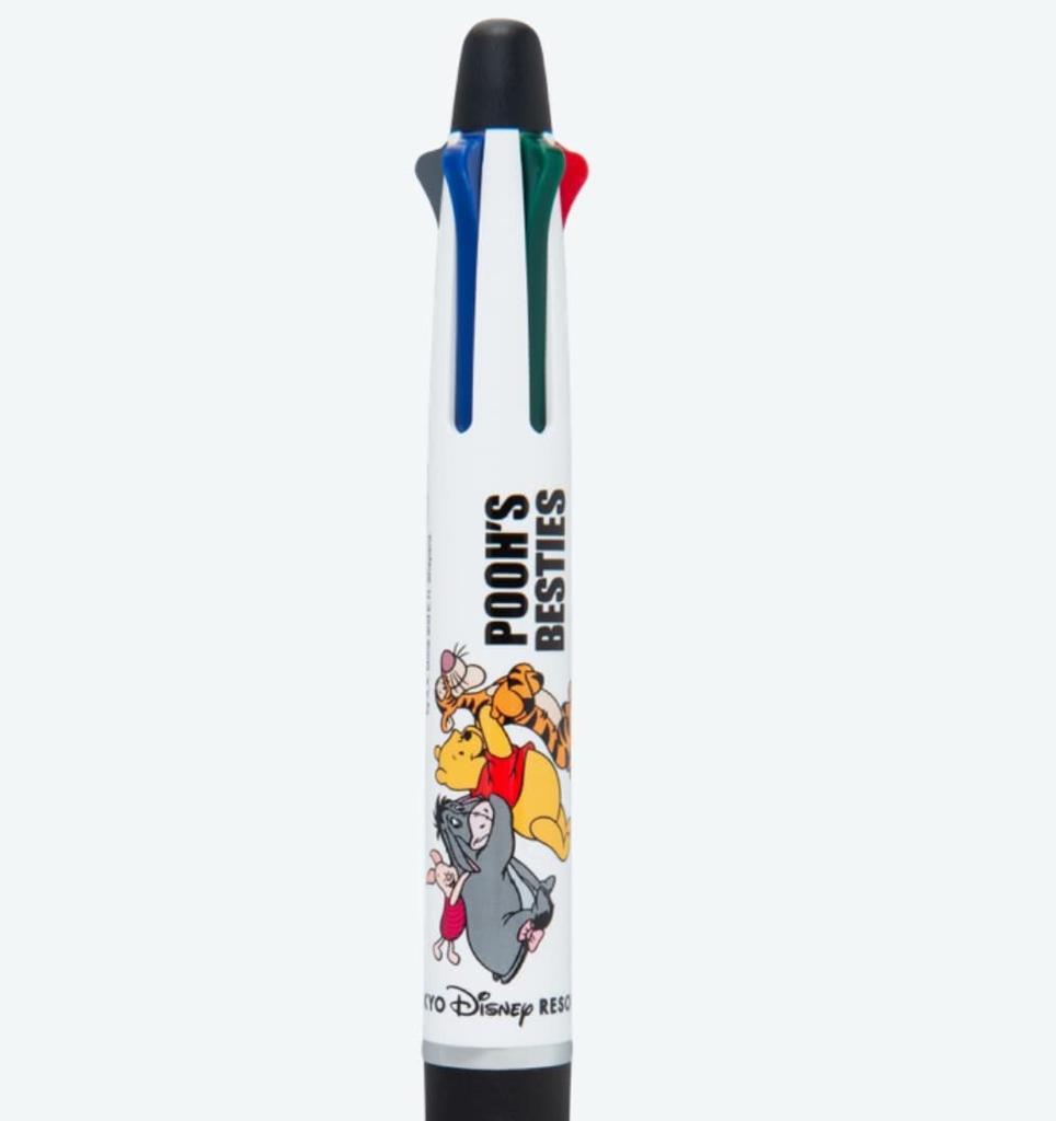 Disney Winnie the Pooh Ballpoint Pen Mechanical Pencil BESTIES Tokyo Disney Resort Exclusive (4 Colors) & (Dr.Grip)