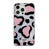 Сладкий и классный леопардовый принт в стиле black pink подходит для iPhone17promax Apple 16IMD чехол для мобильного телефона из перьевой пряжи 14/13 большое отверстие 15.
