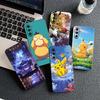 Phone Cover for Apple iPhone 17 16 14 15 Pro Max Plus 15+ 16E XR ProMax Air 16+ Casing Flexible Case Eevees Gengars P-Pikachus