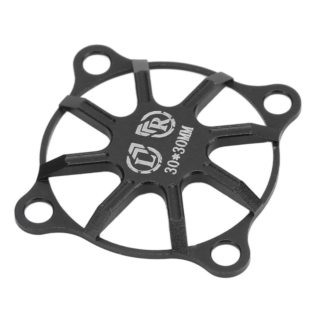 Крышка охлаждающего вентилятора РУ Маленькая из алюминиевого сплава для автомобиля с дистанционным управлением Электродвигатель ESC Крышка охлаждающего вентилятора 30x30 мм