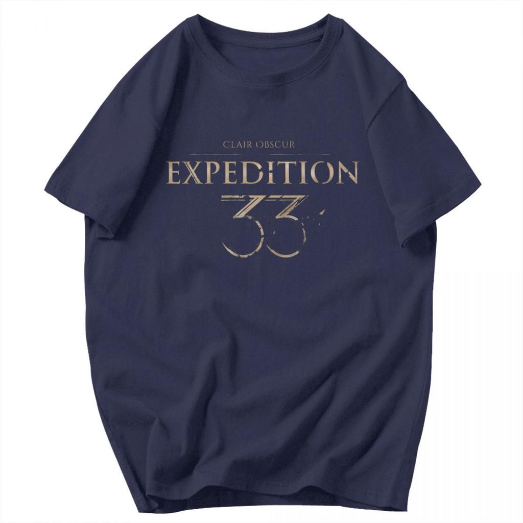 Мужская футболка Clair Obscur Expedition 33 Идея видеоигры Графические футболки Y2K Унисекс Одежда Футболки