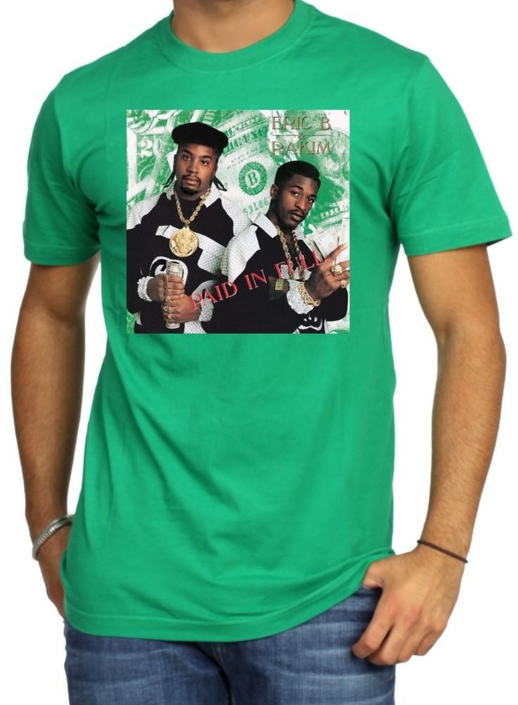 Eric B amp Rakim Paid In Full Shamrock Irish St Patrick Lucky Charm Green T Shirt Unisex T-Shirt