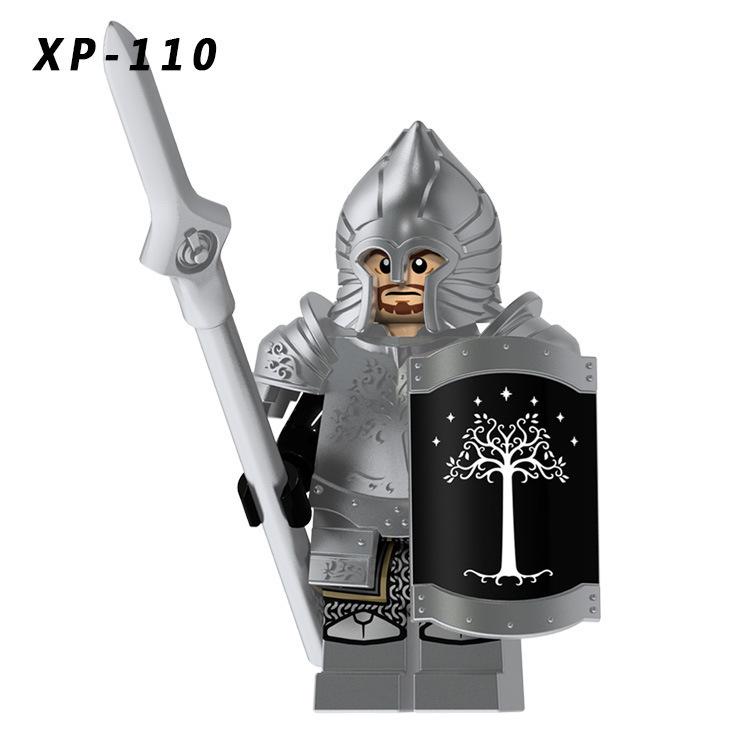 Kelei KT1015 Фигурка-конструктор Стальной Воин Игрушка XP107-110