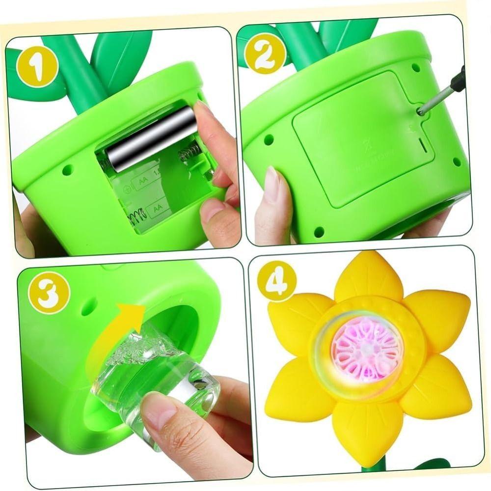 Машины для создания пузырей в форме роз и подсолнухов Вертикальная машина для создания пузырей Свадьба Рождество Вечеринка