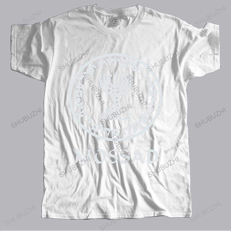 Man Summer T Shirt Brand Cotton Leisure Short Sleeve Men Tshirt Mossad Tshirt Man Tee Male Tops Fashion Gift