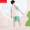 Hodohome Kids' Summer Pure Cotton Pajama Set