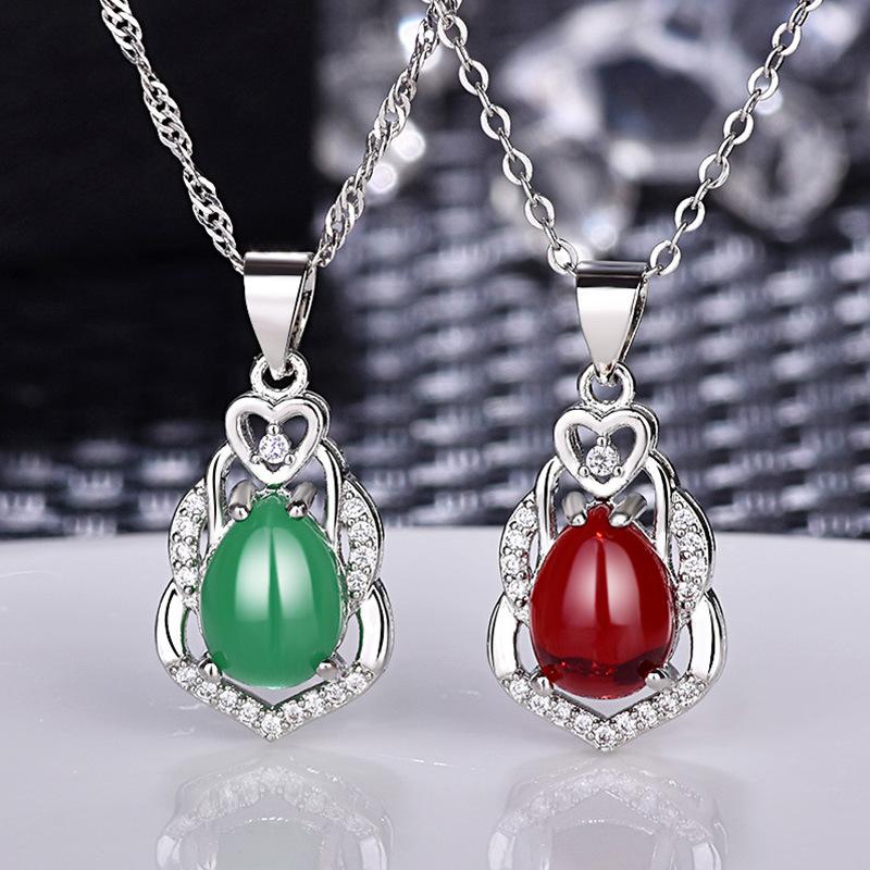 Женское ожерелье Lindon, кулон из медного сплава, циркон, модный подарок