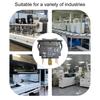 Industrial 6 Pin Rocker Switch 125/250V 20/15A Push Button Switches Arc Pushbutton Switch for Industrial Electric Power