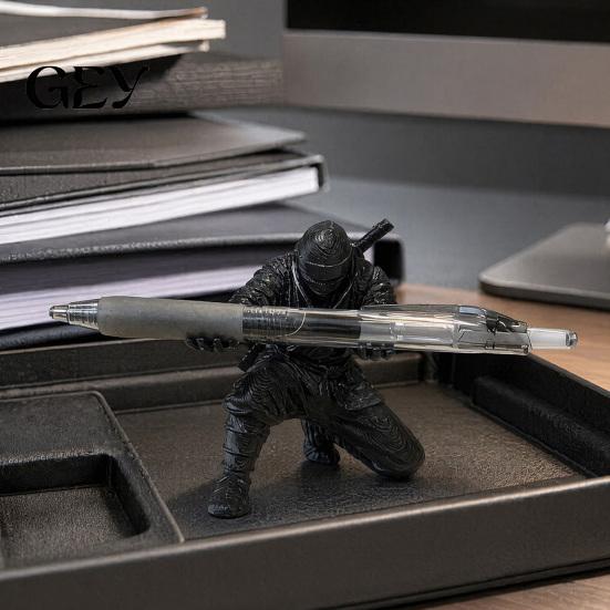 Современный держатель для ручек 3D-печатный держатель-ниндзя, Уникальная фигурка, Креативная портативная подставка, Органайзер для рабочего стола, Декоративное ремесло для хранения, Рабочее пространство
