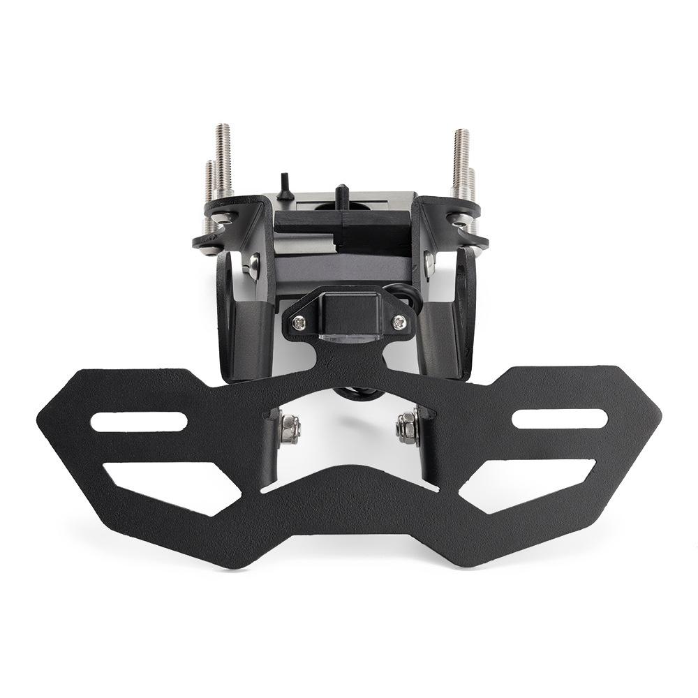 Задний хвост, держатель номерного знака, кронштейн со светодиодной подсветкой для Yamaha MT-