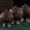 Ручная работа Медный подвесной сосуд для благовоний Орнаментированный