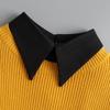Women Fake Collar Blouse Sweater White Lapel Decor Detachable Collars For Women Black Lace False Collars Woman Lace Half Shirt