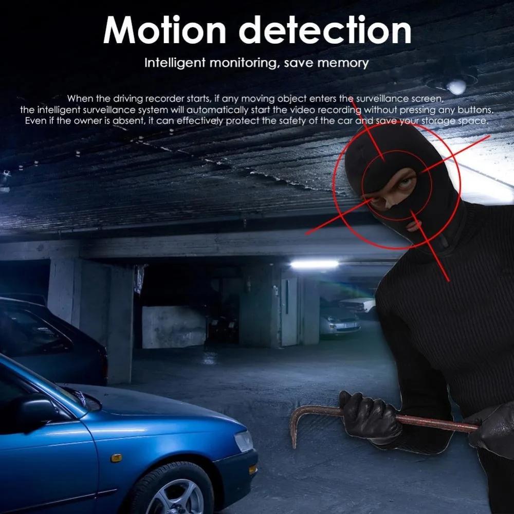 Четырехканальный видеорегистратор 1080P Видеорегистратор HD 1080P Передняя Внутренняя Задняя Инфракрасная камера ночного видения для зарядки автомобиля Камера заднего вида