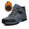 Fashion Men's Winter Snow Boots Waterproof Leather Sports Super Warm Men's Boots Outdoor Men's Hiking Boots Work Travel Shoes Size 39-47