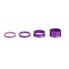 WOLFTOOTH Head Spacer Kit Spacer Kit 15mm 1 Ultraviolet Purple 3, 5, 10, Each,