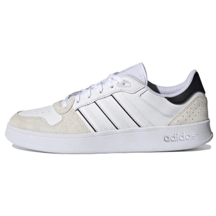 adidas Breaknet Plus 'Облачно-белый' (унисекс) Кеды для скейтборда Cloud White / Cloud White / Core Black FY5914