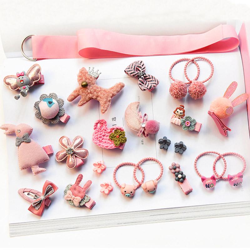 Заколки для волос для маленьких девочек, детская повязка на голову с бантом, короной, цветком, заколки для волос, заколки, головной убор