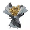 50Pcs Clear Chocolate Box Truffle Liner Flower Candy Box Bouquet Chocolate Ball