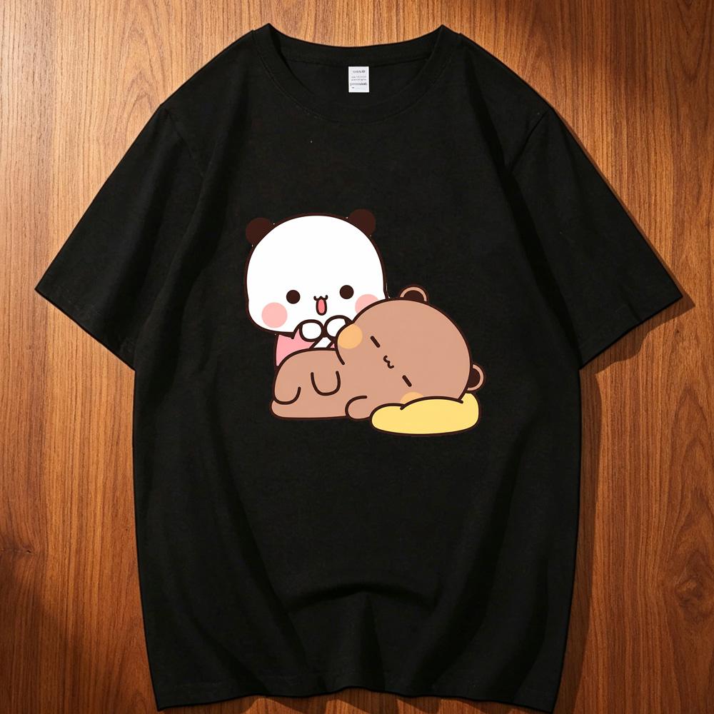 Bubu Dudu cotton tshirt men Graphic Colorful Comfortable Pop Culture shirt women University hip hop Comfortable korean clothes