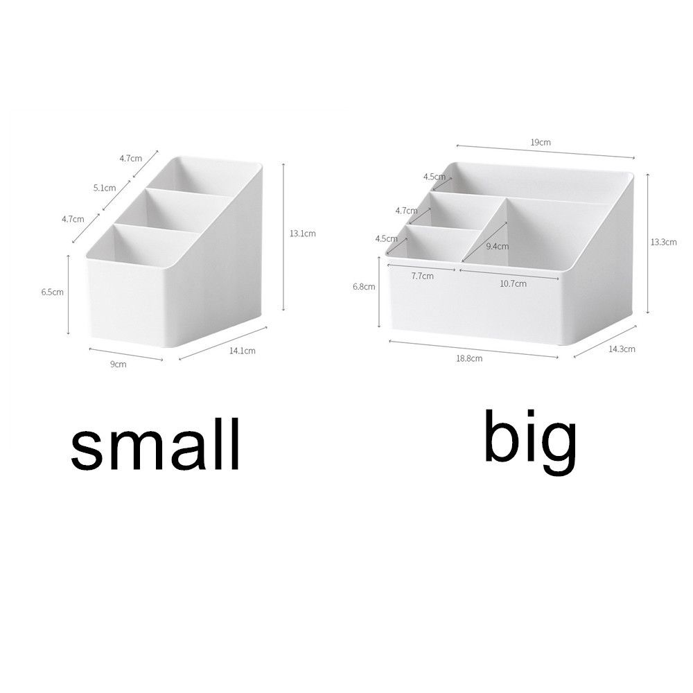 Living Room Multifunction Multiple Grids Remote Control Storage Storage Box Organize Box Desktop