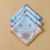 Набор handkerchiefs с цветочным мотивом, 18 шт., мягкие хлопковые салфетки с фестончатым краем для личного использования, сервировки стола и упаковки мелких предметов