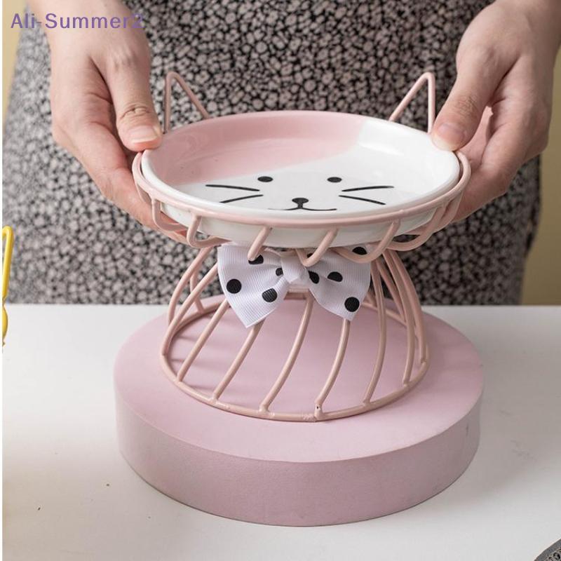 {MXX} Керамическая приподнятая миска для животных Миски для еды и воды и подставка для кошек и собак Аксессуары для кормления и питья на улице Стойка-миска для собак и кошек