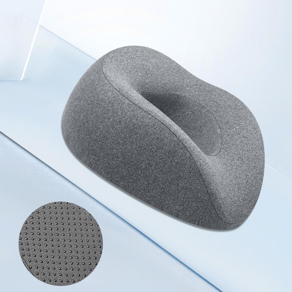 Эргономичная подушка для лица из пены с памятью для массажных столов с дышащим чехлом из поликоттона и съемной конструкцией