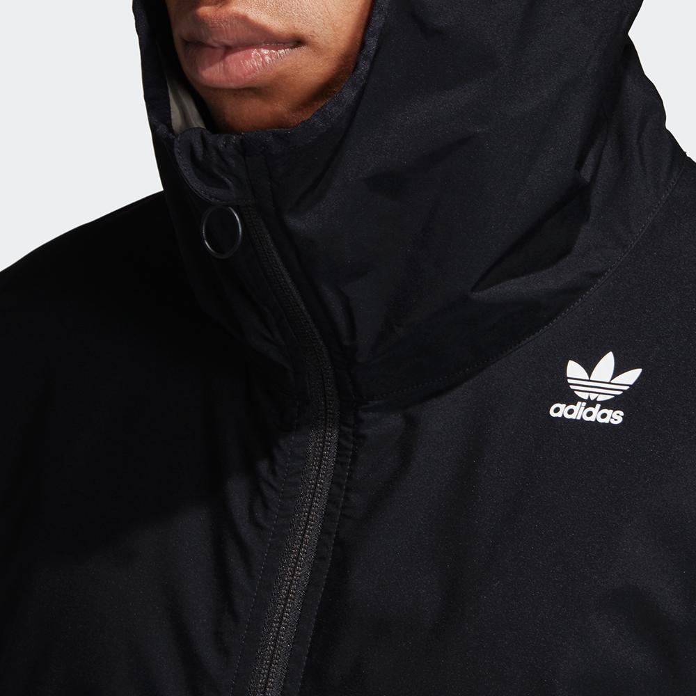 adidas Оригиналы Trefoil Wb Karkaj уличная водонепроницаемая ветровка с капюшоном мужская верхняя одежда черная DV2000