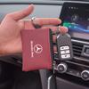 PU Leather Car Key Case Dust Key Bag Accessories For Mercedes Benz AMG W205 C300 W203 W206 W108 W124 W126 DZ-BENZ ZF8