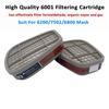 Organic 6001 6002 Filter Cartridge Dustproof Cotton 5N11 501 For 6200/7502/6800 Gas Mask Chemical Respirator Painting Spraying
