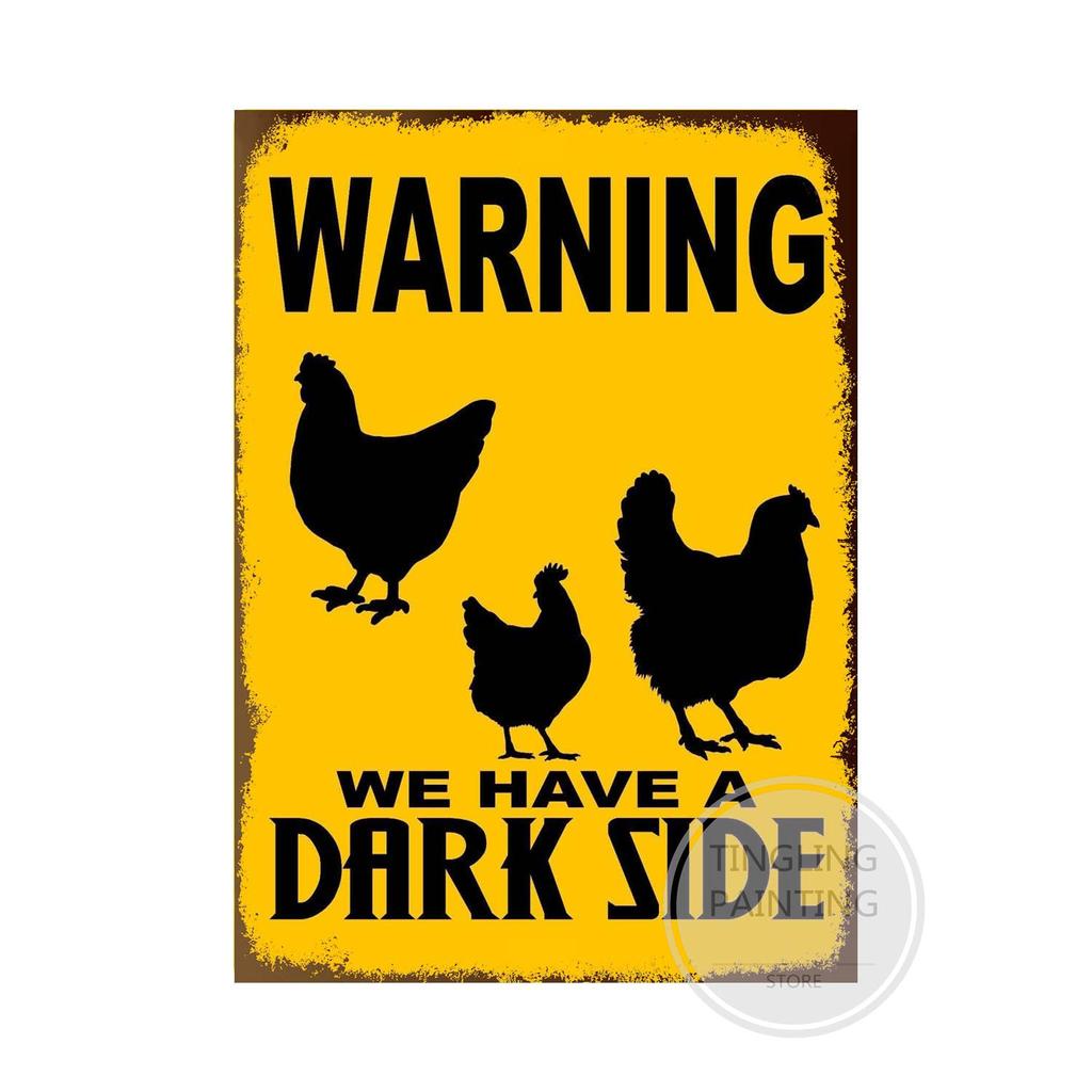 Предупреждающая собака металлические жестяные знаки винтажный плакат осторожно собака ретро жестяные пластины настенные наклейки для сада семейный дом дверь украшения