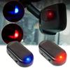 Easy Install Car Security Light, Solar Powered LED Warning Light, Red/Blue