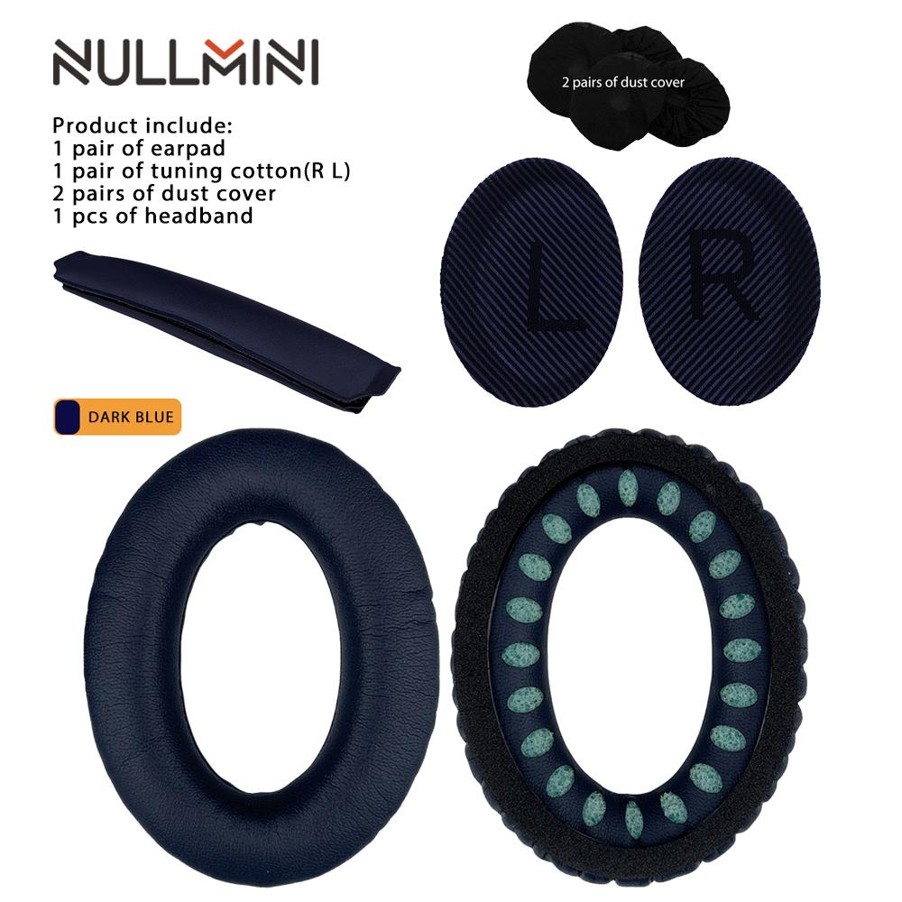 NullMini Replacement Leather Earpads For BOSE QuietComfort QC35 QC35II Headphones Headband Earmuff