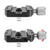 50mm/70mm/90mm/110mm Camera Clamp Quick Release Tripod Monopods Clamp  Arca Swiss Plate