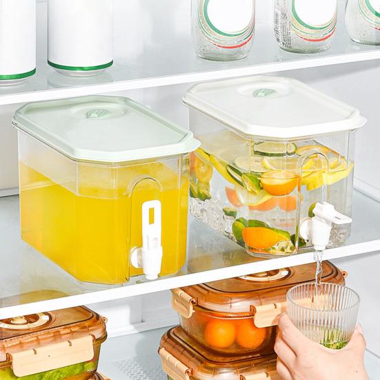 Диспенсер для напитков с краном 3,5 л кувшин для холодной воды контейнер для жидких напитков для холодильника подставка для лимонада кувшин для сока