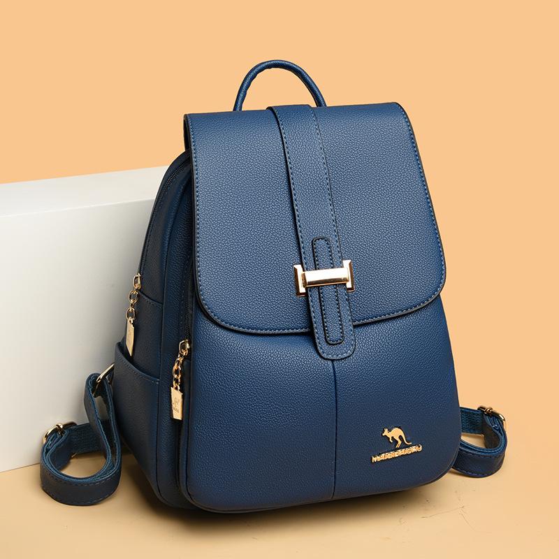 Новый стильный рюкзак, женский модный простой школьный рюкзак в студенческом стиле, повседневный женский рюкзак, дорожная сумка большой вместимости