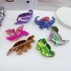 Funny Dinosaur Hair Claws Cartoon Sweet Hairpins Ponytail Holder  For Women Girls Hair Accessories