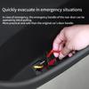 For Tesla Model Y/YL Juniper 2026 Car Door Side Storage Box TPE All-Inclusive Front Rear Door Slot Tray Organizer Accessories