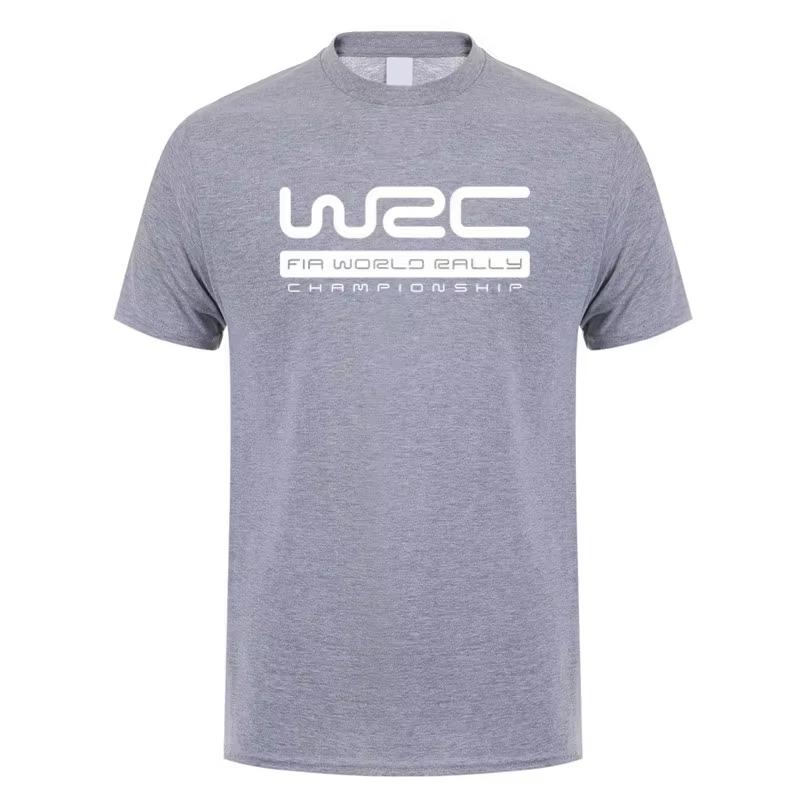 2026 новый дизайн Чемпионат мира по ралли WRC Футболки Модные Мужские Летние Короткий Рукав Мужская Футболка Принт Y2k Короткий Рукав Классический