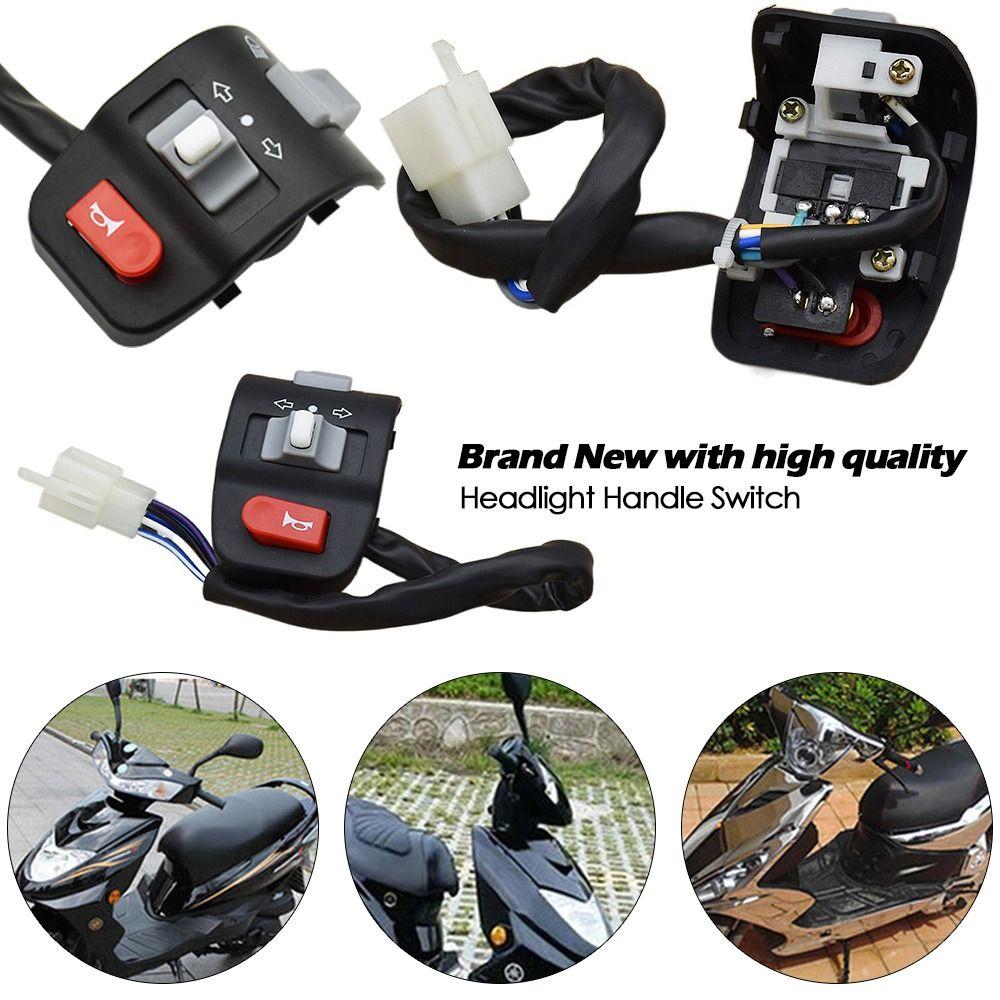 Accessories Double Push Button Headlight Handle Switch Flash Switch Horn Switch Motorcycle Parts