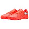 Puma Future 9 Play Удобные Поддерживающие Футбольные Бутсы Унисекс Футбольные Бутсы Красный Серебристый 108918-01