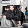 Faye Peraya pattern Flannel Blanket, High quality Comfortable for All Seasons, Home Decor, Warmth and Comfort, Perfect for Gifts.