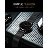 Japanese Movement 40mm Stainless Steel Braided Mesh Strap Men's Waterproof Simple Quartz Thin Durable Watch
