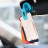 2 Pcs Car Suction Cup Ticket Clip with Strong Suction Cup Holds Securely Size