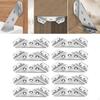 10 Pieces Stainless Steel Angle Code Corner Brace Furniture Connector Brackets for