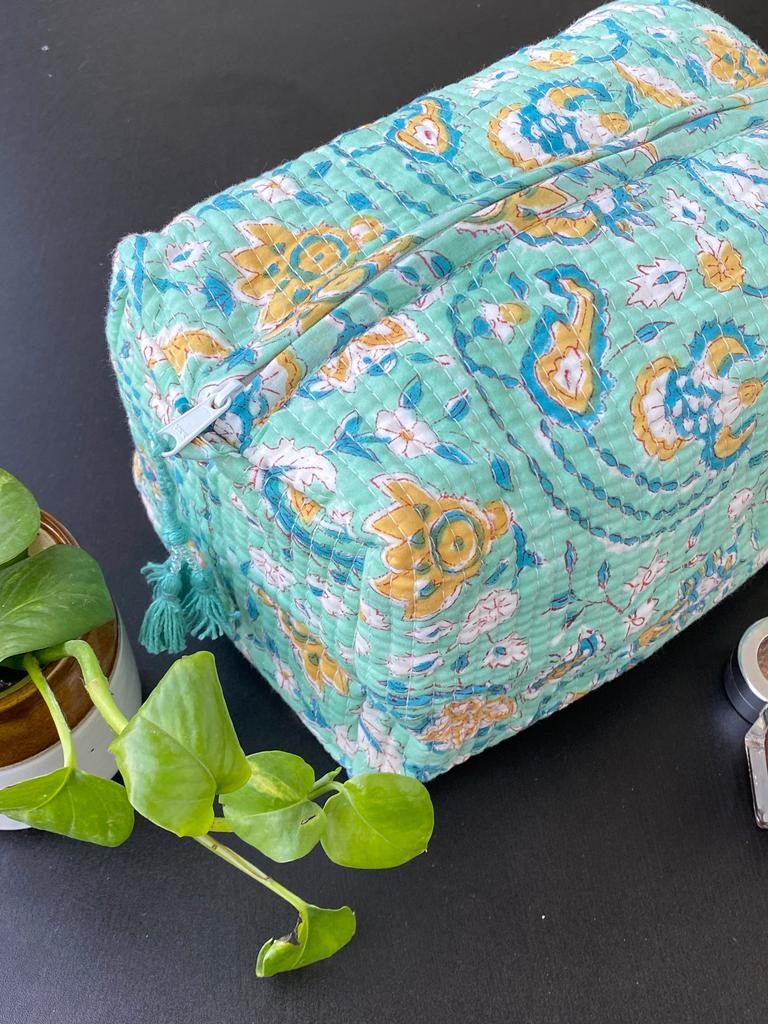 LARGE Multipurpose Quilted Pouch/ Bag