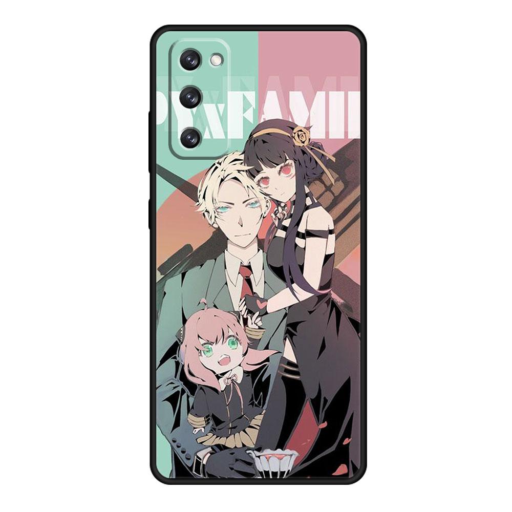 Чехол для телефона Spy×Family Twilight Yor Anya Smile для Samsung Galaxy S21 Plus Note 20 10 S9 S7 Edge S10 Lite S22 Ultra 5G S8 S10e